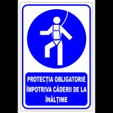 Indicator protectia obligatorie impotriva caderii de la inaltime